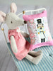Dollhouse Nutcracker pillow - Liberty of London mini pillow - Maileg Mouse
