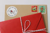 Westie Christmas Return Address Labels