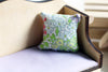 Floral Square dollhouse pillows, 1:12 scale