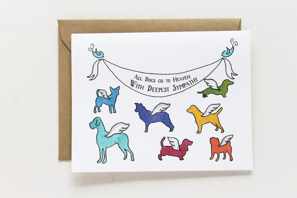 Dog Sympathy Card