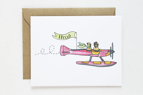 Hello Seaplane Card