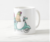 Pug Vespa Mug